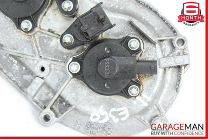 06-13 Mercedes W212 E350 S550 Front Right Engine Timing Chain Cover Plate OEM