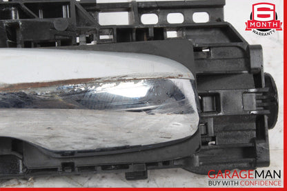 15-20 Mercedes W205 C350e Right Side Exterior Door Handle Keyless Go Silver