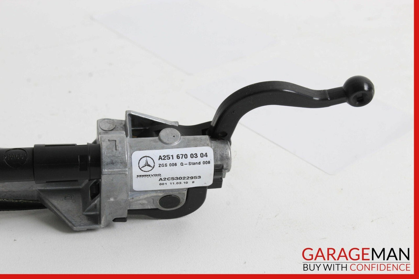 06-12 Mercedes W251 R350 R550 Rear Left Driver Side Quarter Glass Window Motor