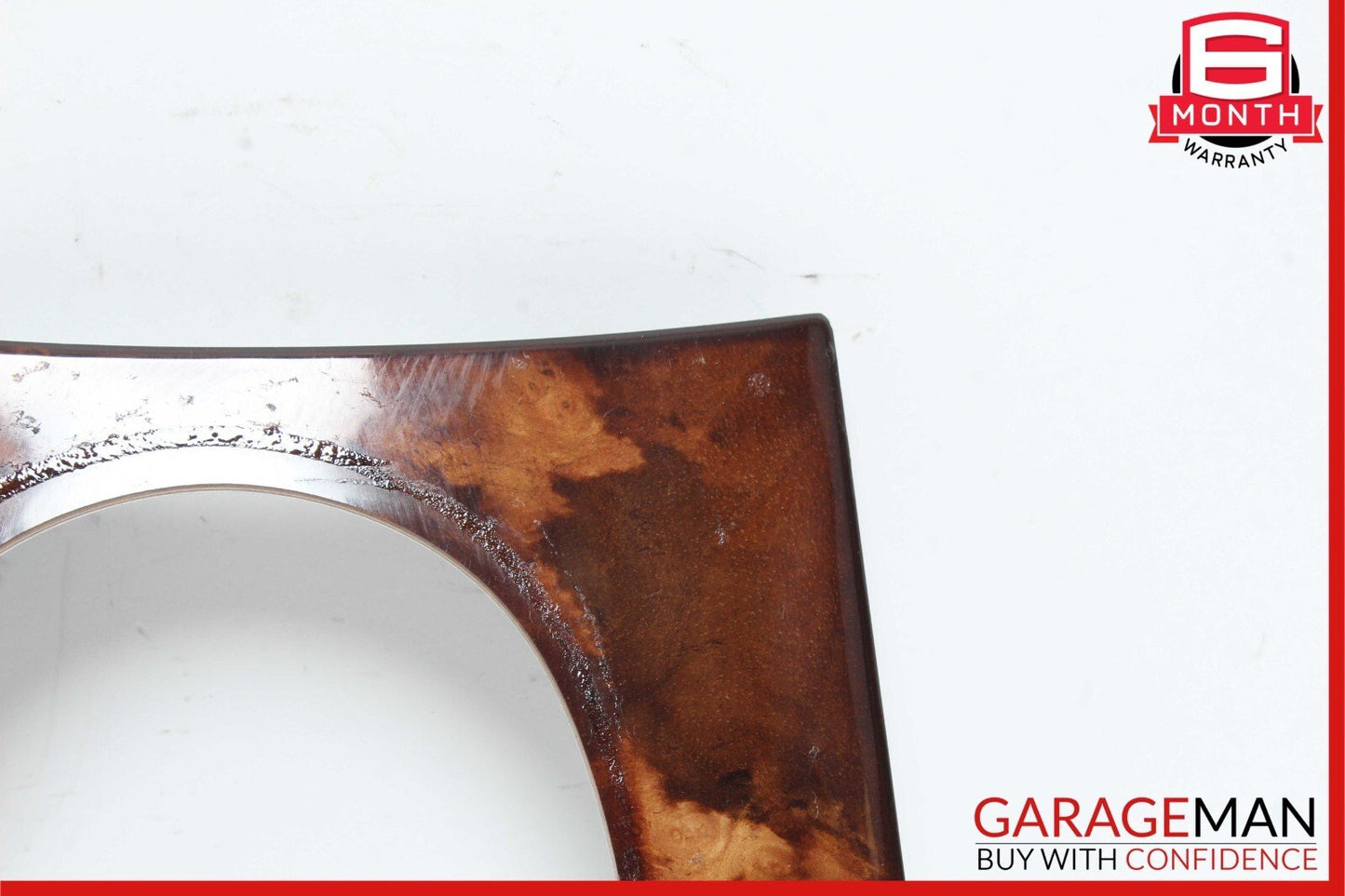 00-06 Mercedes W220 S430 S500 Front Center Console Shift Shifter Trim Bezel Wood