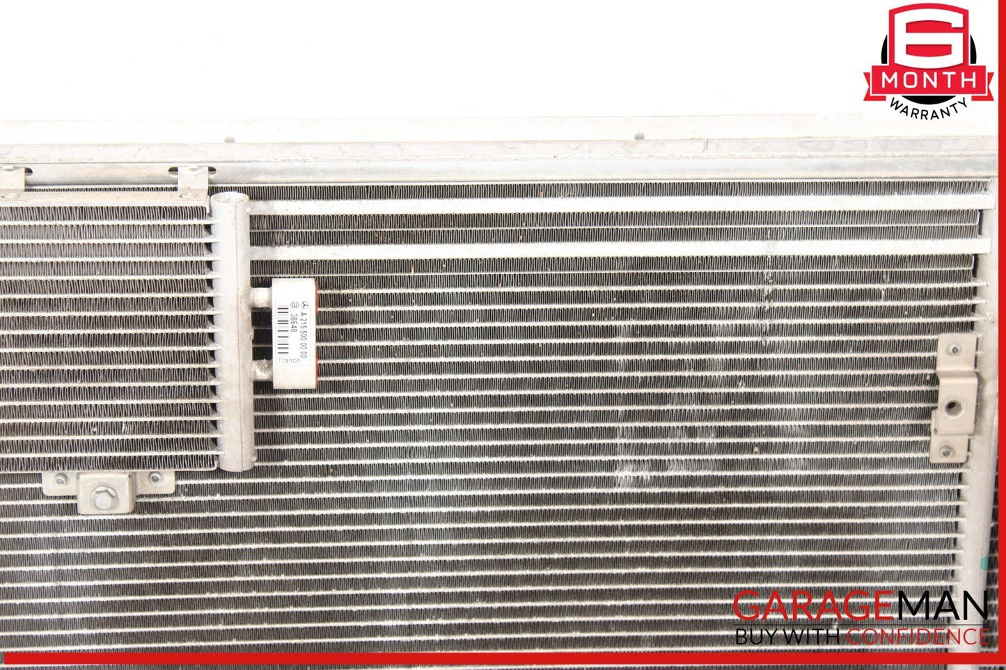 03-08 Mercedes R230 SL500 Engine Radiator A/C AC Air Condenser Oil Cooler Assy
