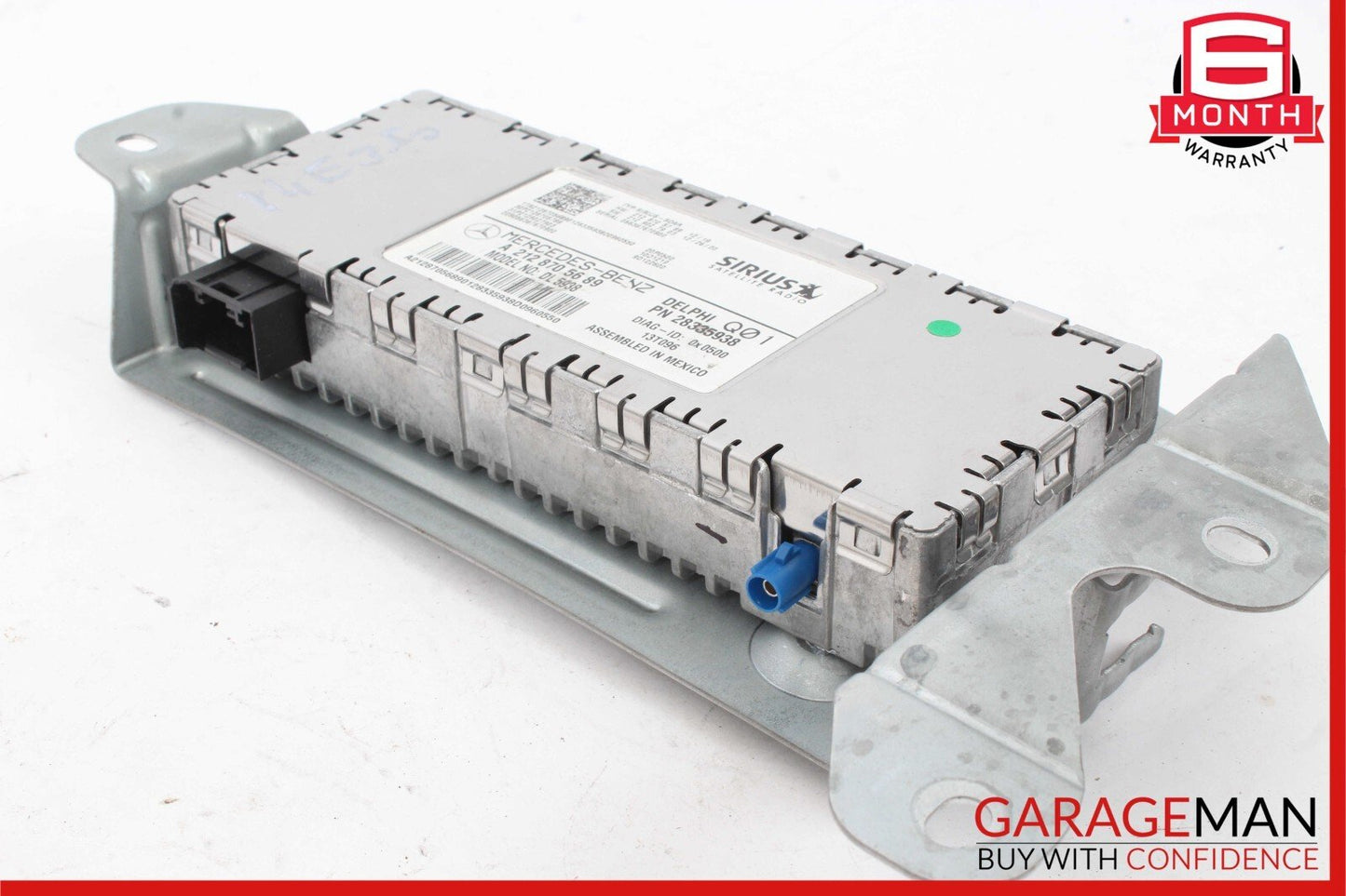 10-16 Mercedes W212 E350 C250 SLK250 Sirius Satellite Radio Receiver Module OEM