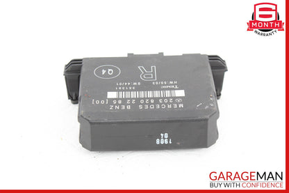 01-07 Mercedes W203 C230 C240 C320 Rear Right Door Control Module 2038202285 OEM