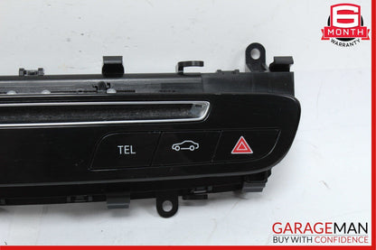15-18 Mercedes W205 C300 C400 Media Center Dashboard Hazard Control Switch OEM