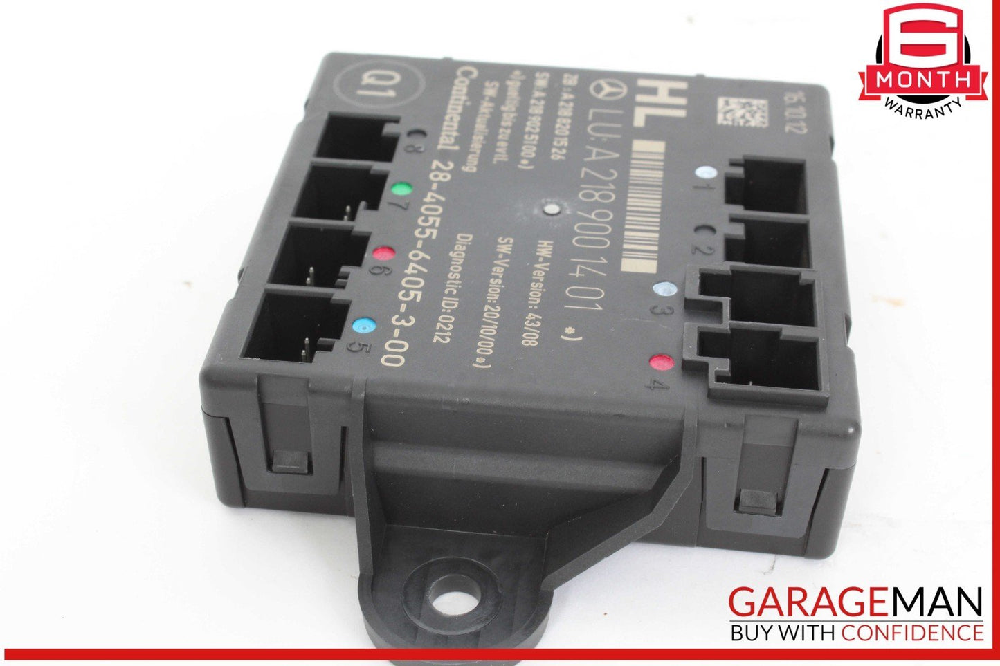 08-18 Mercedes W204 C250 CLS550 Rear Left Side Door Control Module Unit OEM