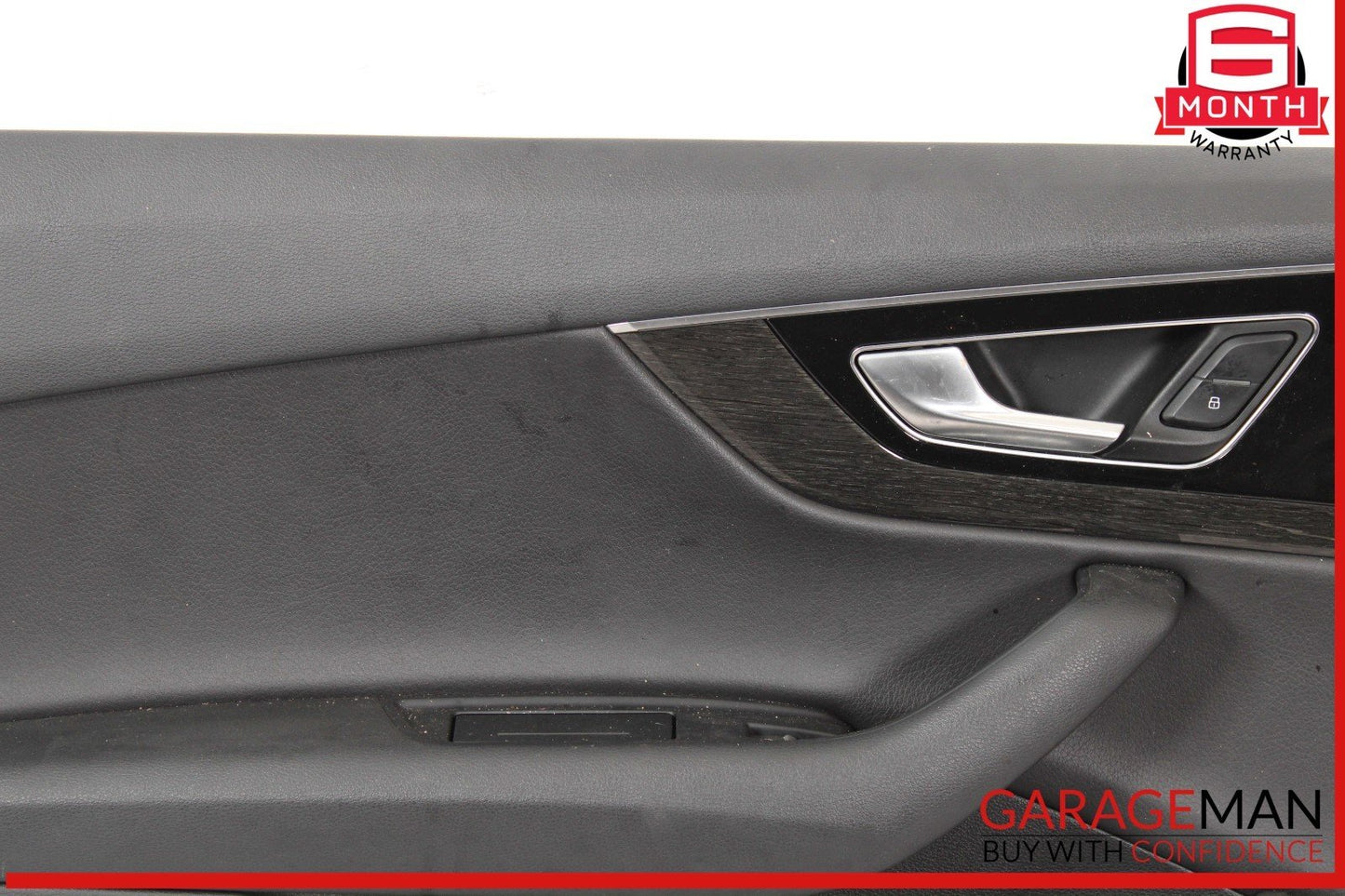 17-19 Audi Q7 Rear Left Driver Side Interior Door Panel Trim OEM