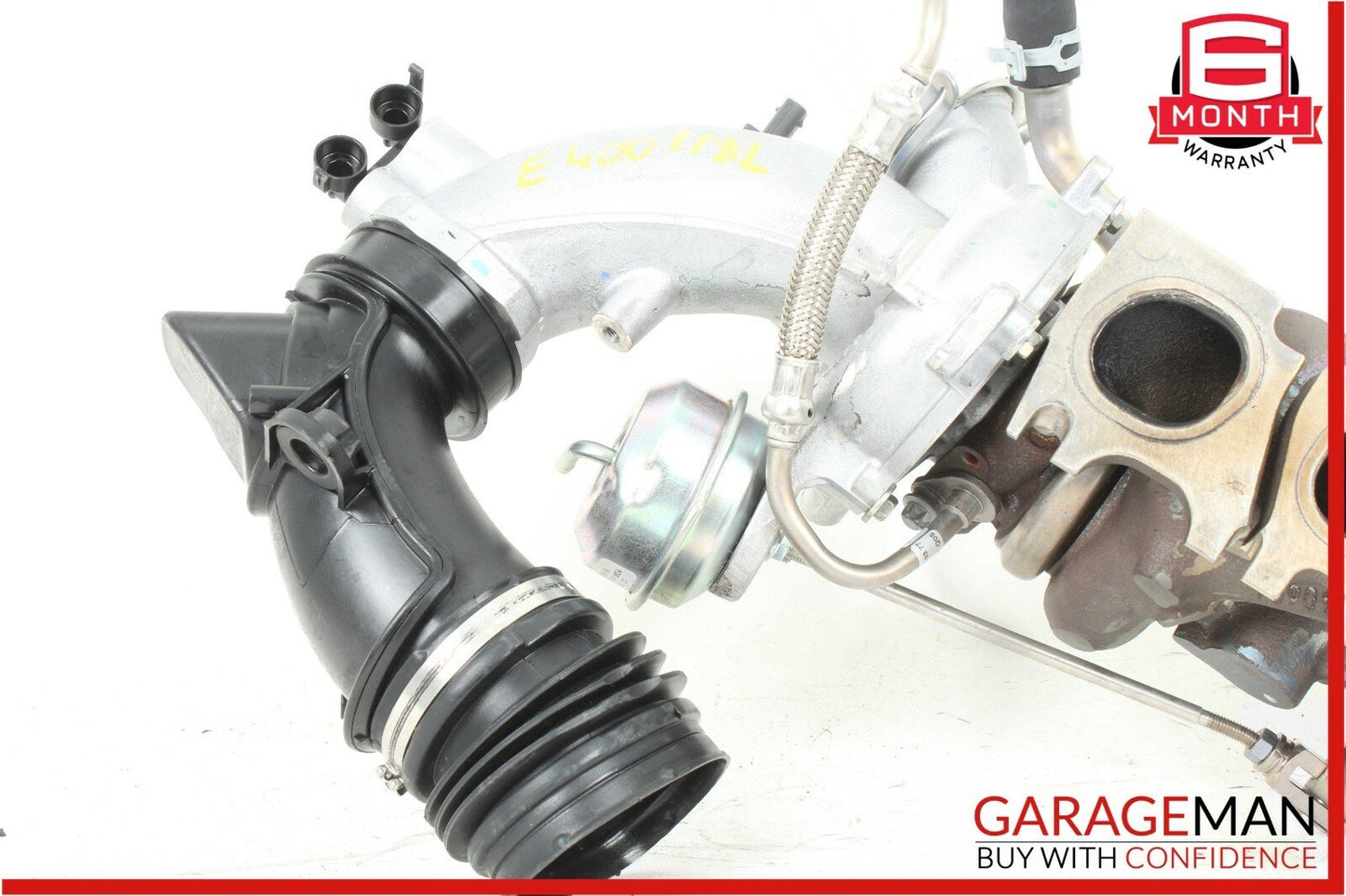 16-18 Mercedes W213 E400 4Matic Left Side Turbocharger Manifold OEM