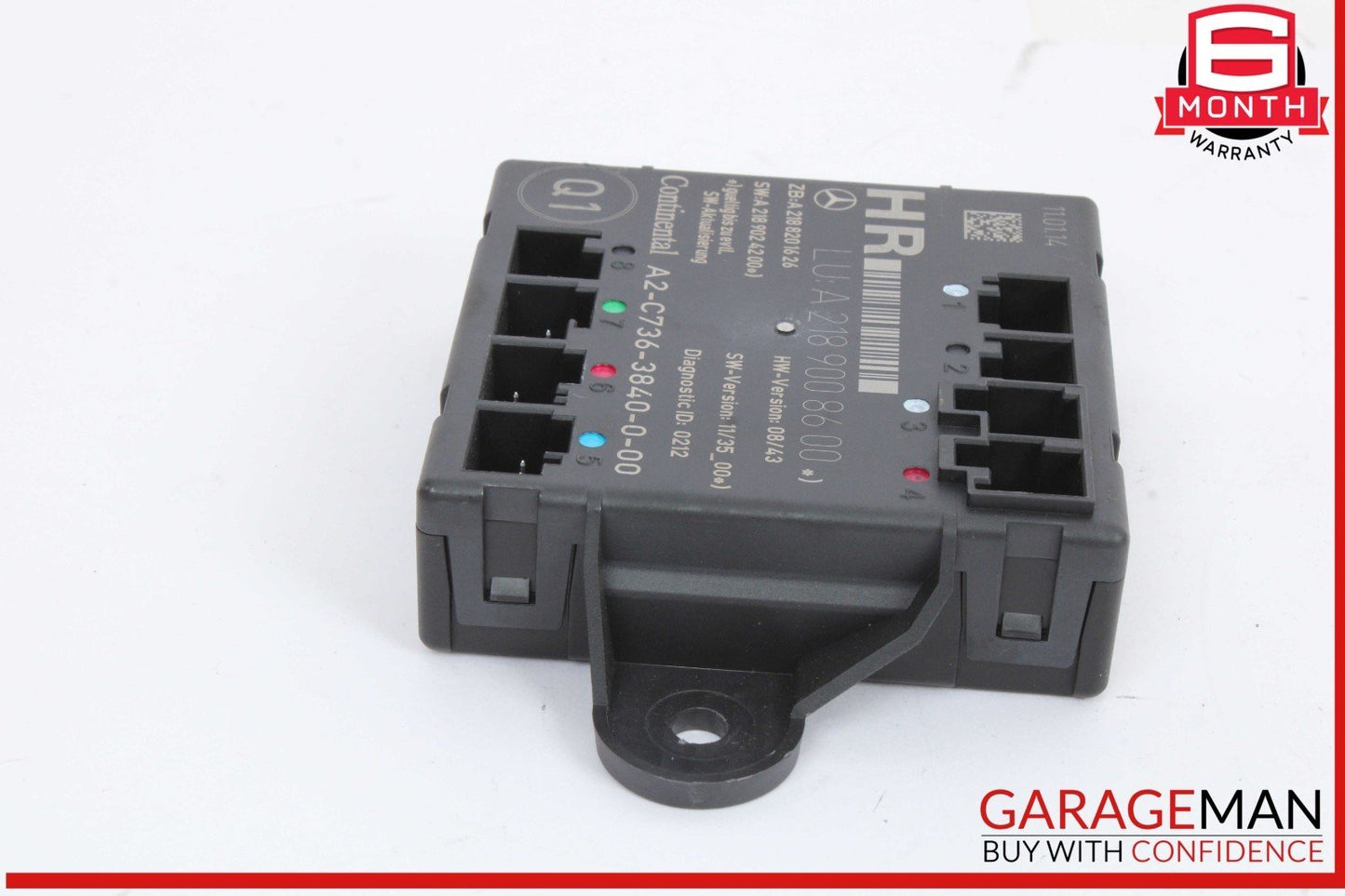 08-18 Mercedes W212 E350 4MATIC Rear Right Side Door Control Module Unit OEM