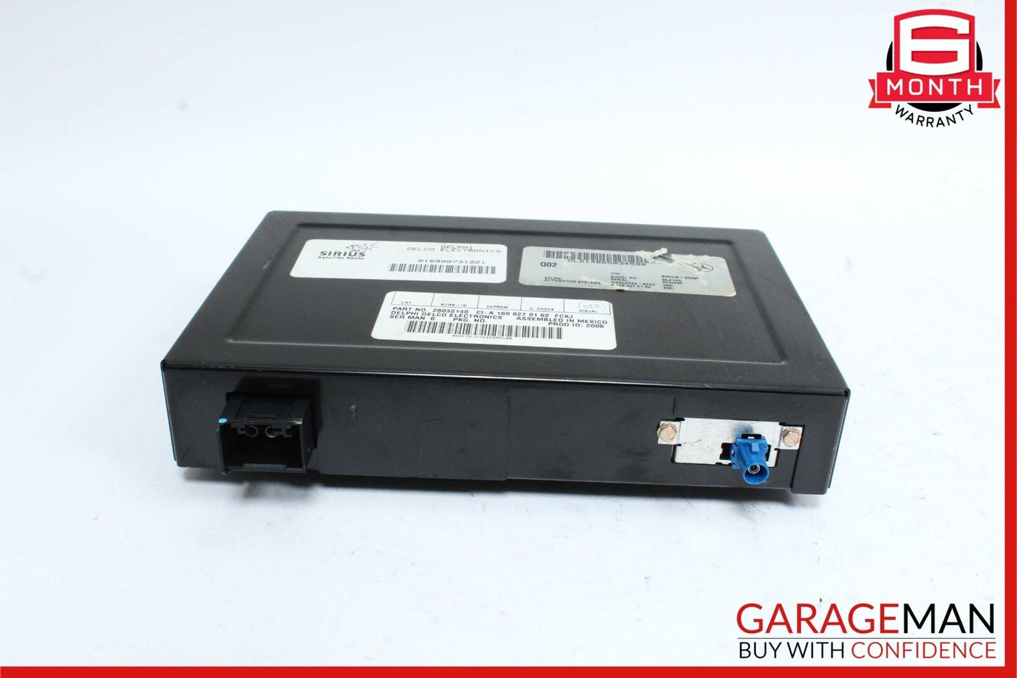 03-09 Mercedes E350 GL450 E63 AMG Sirius Satellite Radio Receiver Module Unit