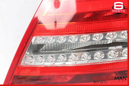12-14 Mercedes W204 C300 C250 C350 Tail Light Lamp LED Right Passenger Side OEM