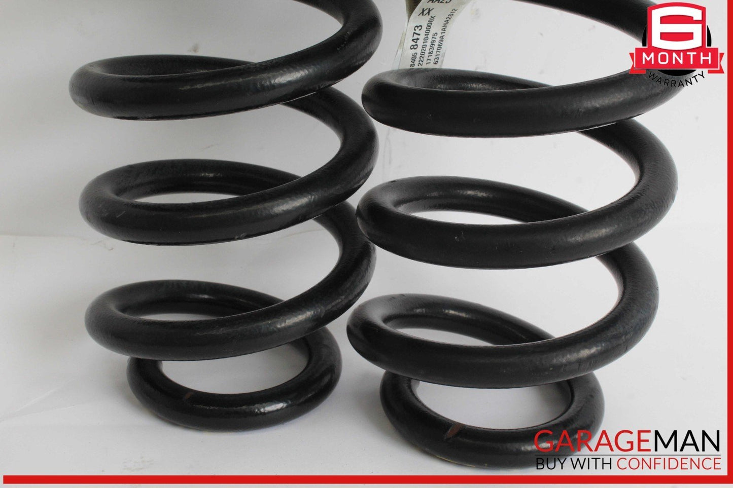17-23 Cadillac XT5 Rear Left & Rear Right Coil Springs Set of 2 84058473 OEM