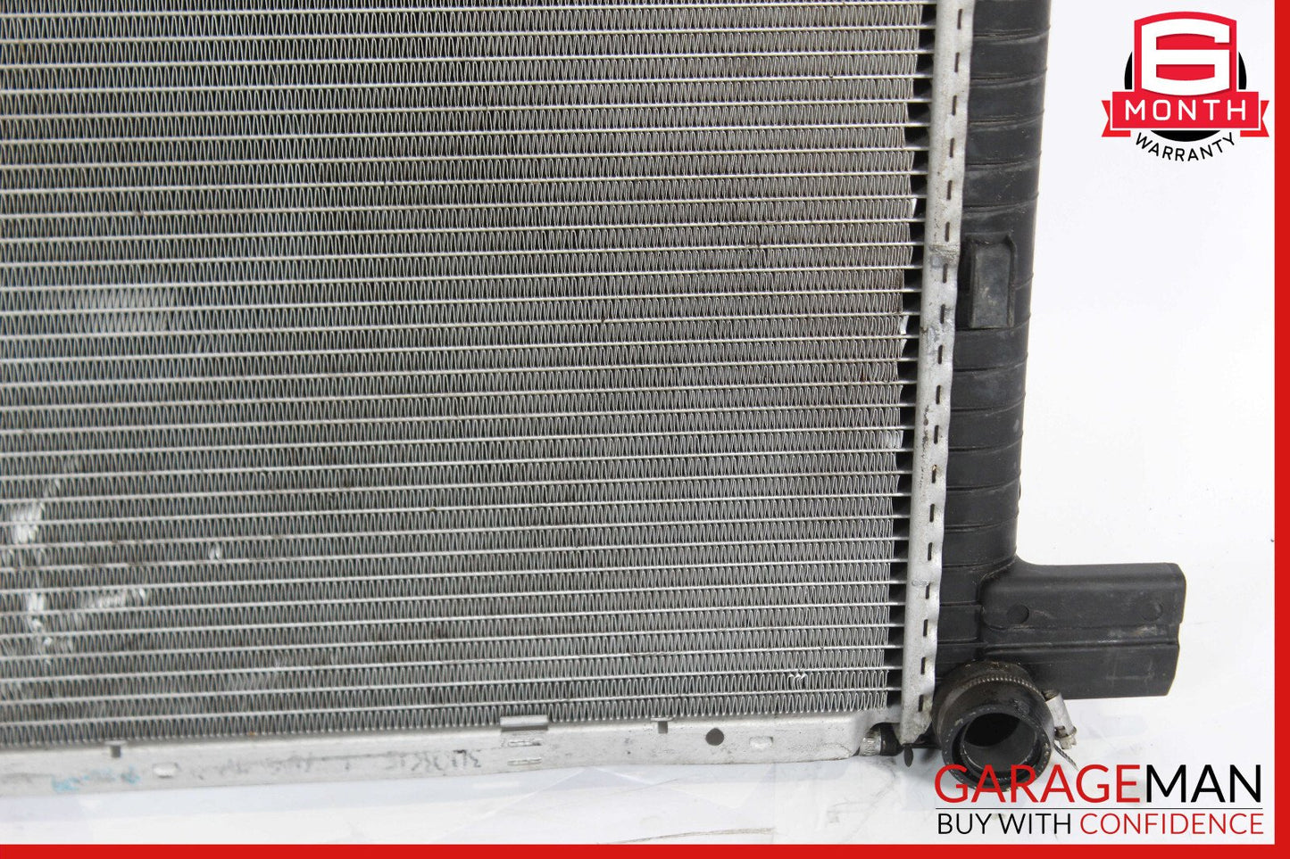 90-91 Mercedes R129 500SL Engine Water Cooling A/C Condenser Radiator w/ Fan OEM