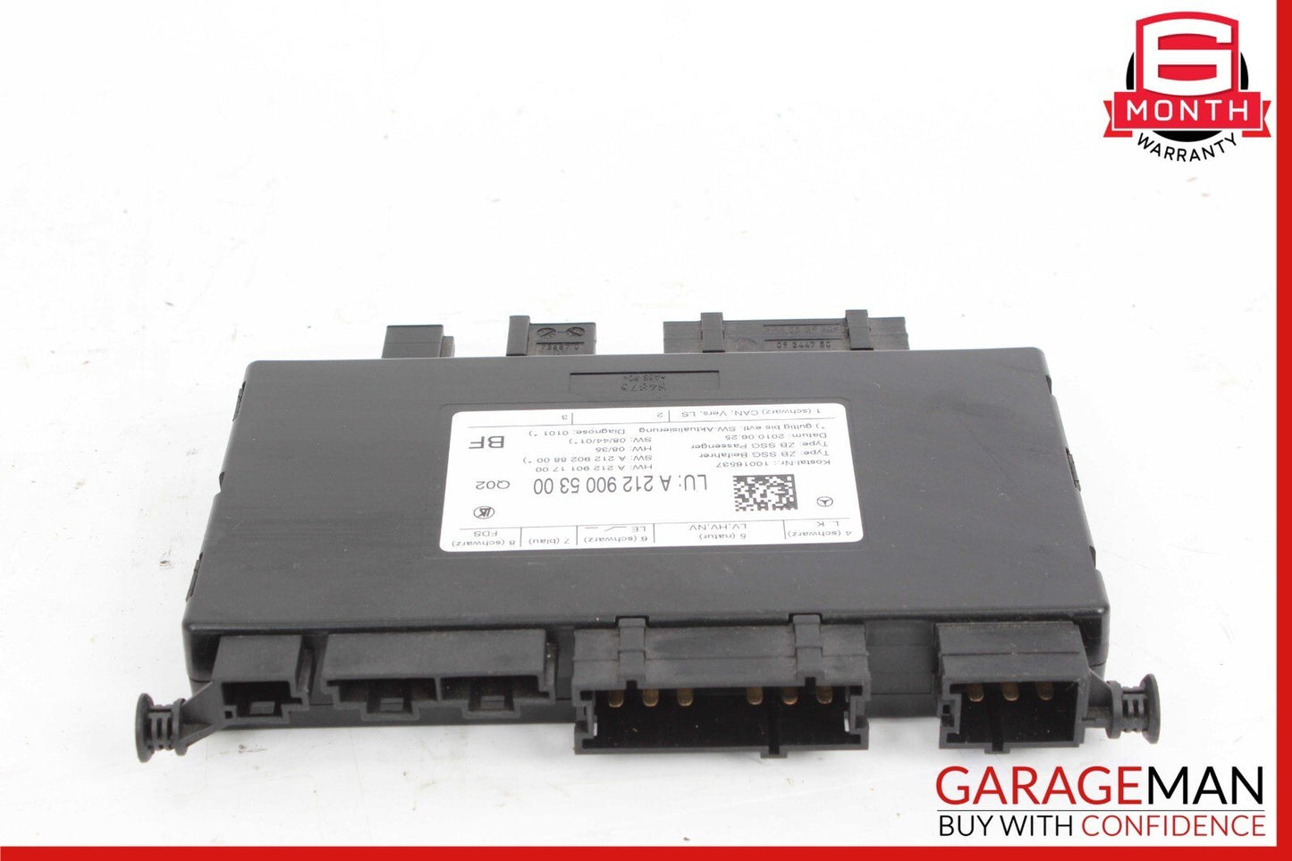 08-20 Mercedes W212 E350 C300 E500 Front Right Passenger Seat Control Module OEM