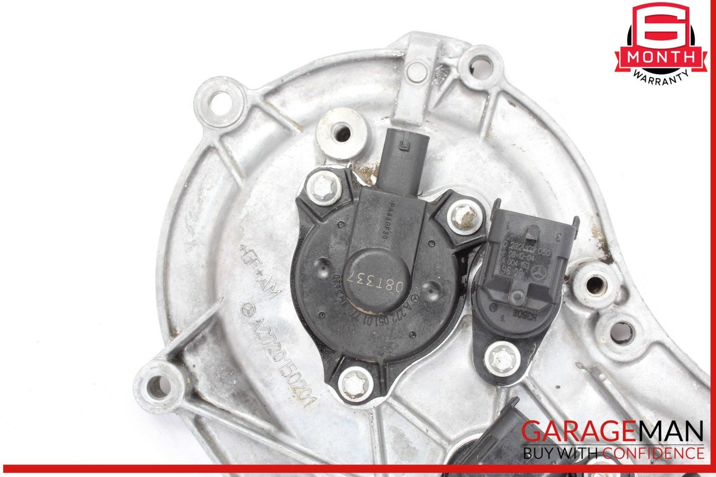 05-13 Mercedes W204 C300 ML350 Front Left Side Engine Timing Chain Cover Plate
