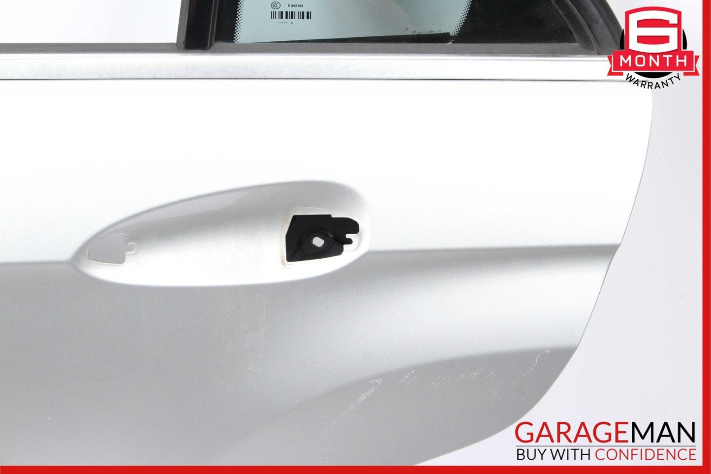 10-16 Mercedes W212 E400 E350 Sedan Rear Left Driver Side Door Shell Silver OEM