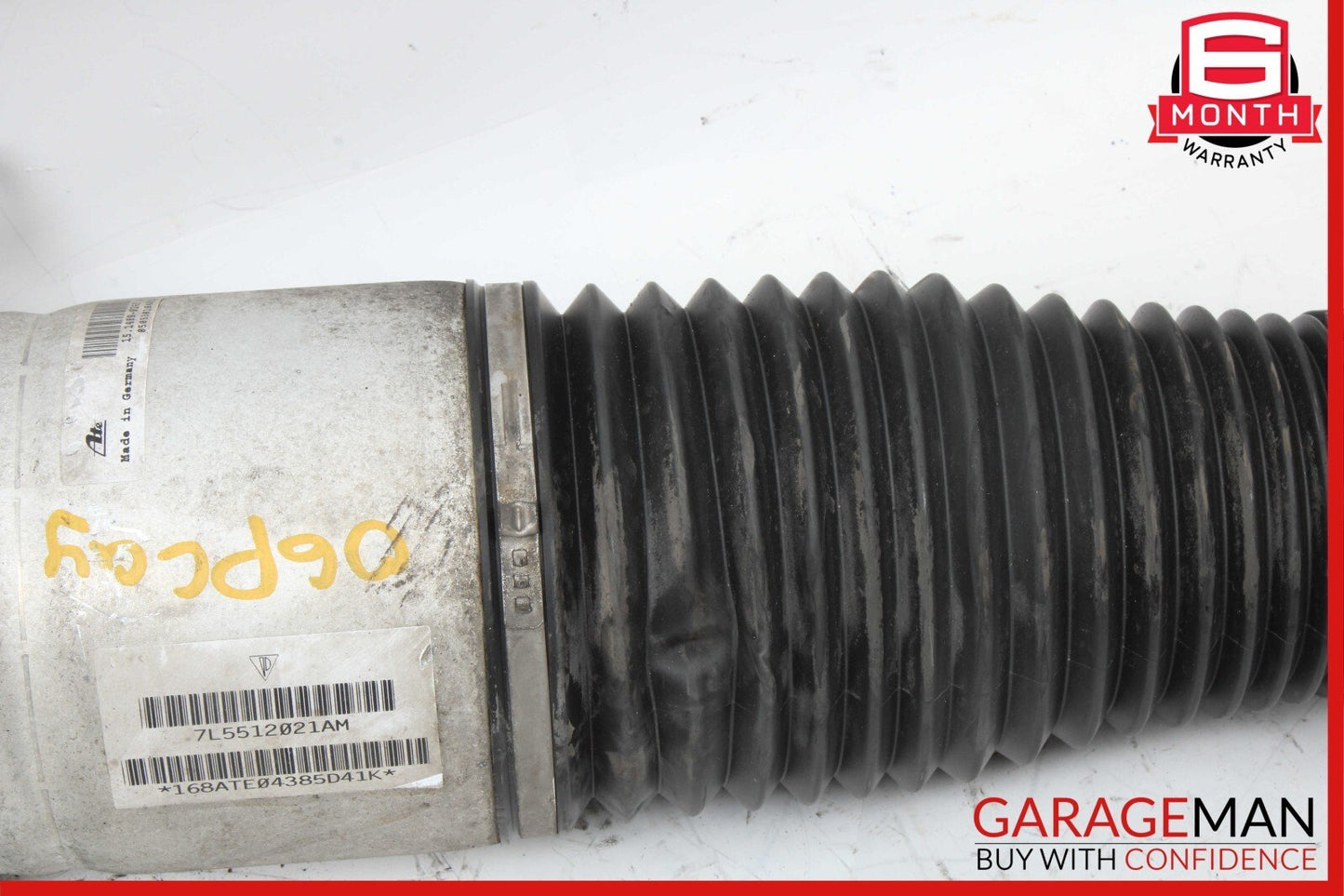 03-06 Porsche Cayenne Turbo 955 Rear Left Shock Absorber Strut Spring OEM