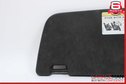 07-14 Mercedes CL550 S63 AMG Front Right Sun Visor Shade Sunvisor Suede Black
