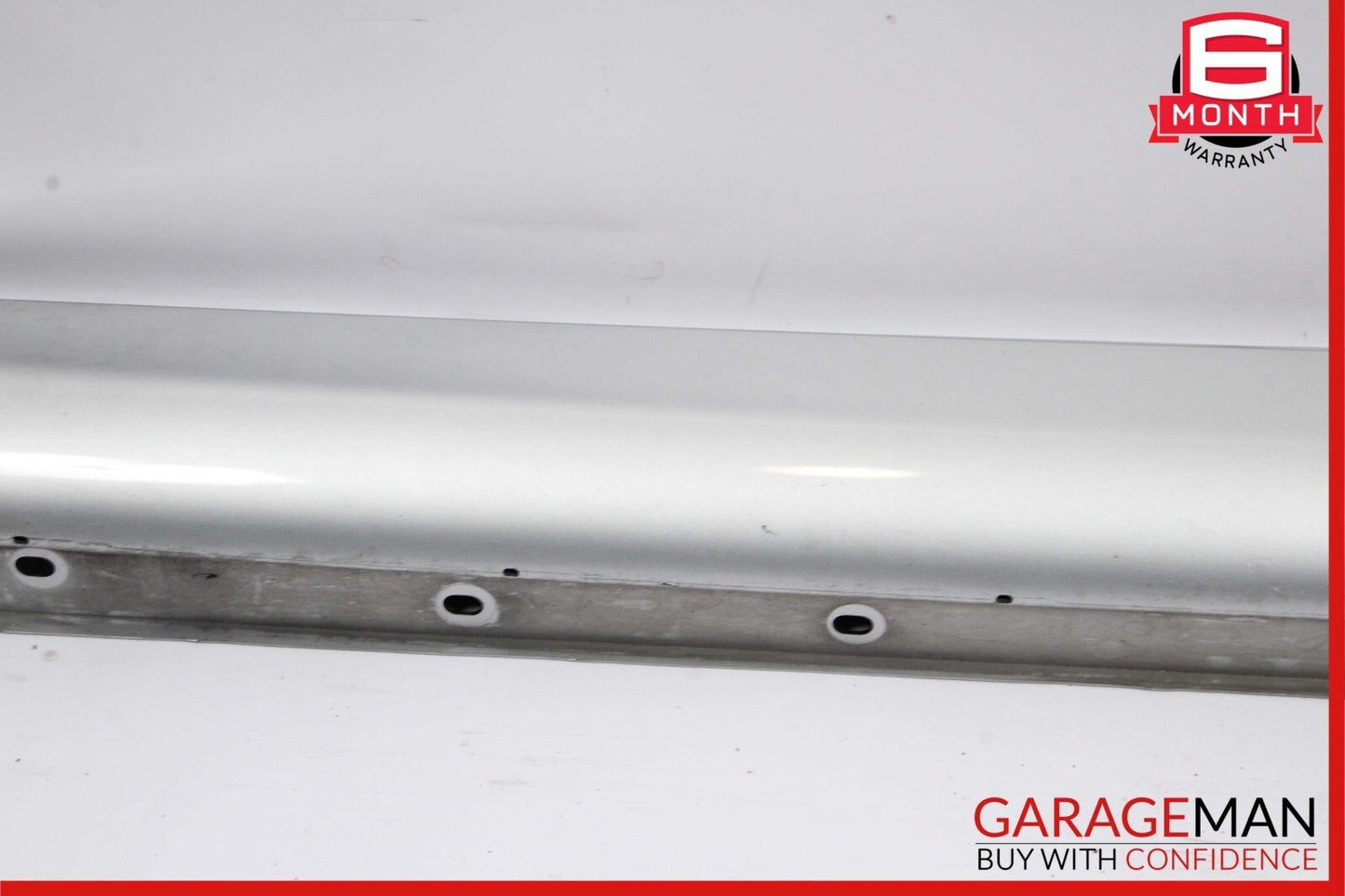 06-09 Mercedes W209 CLK350 CLK550 Base Left Rocker Molding Side Skirt Silver