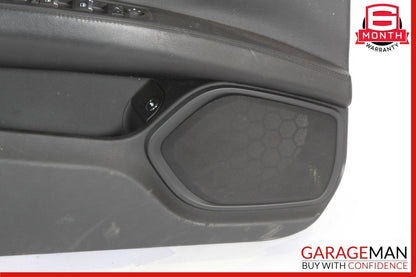 14-22 Maserati Ghibli M157 Front Left Driver Side Interior Door Panel Black OEM
