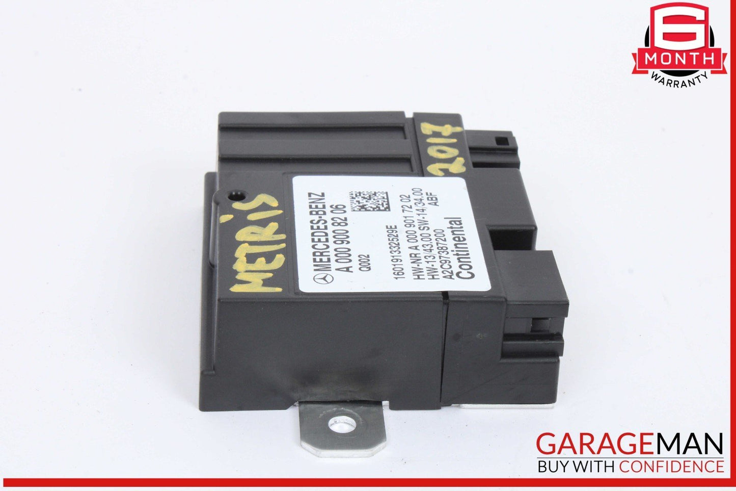 16-19 Mercedes W447 Metris Fuel Gas Control Module Unit 0009008509 OEM