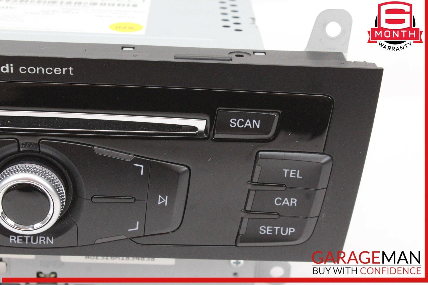 13-16 Audi A5 A4 Q5 S5 S4 Front Dash Audio Radio AM FM Receiver 8R1035186Q OEM