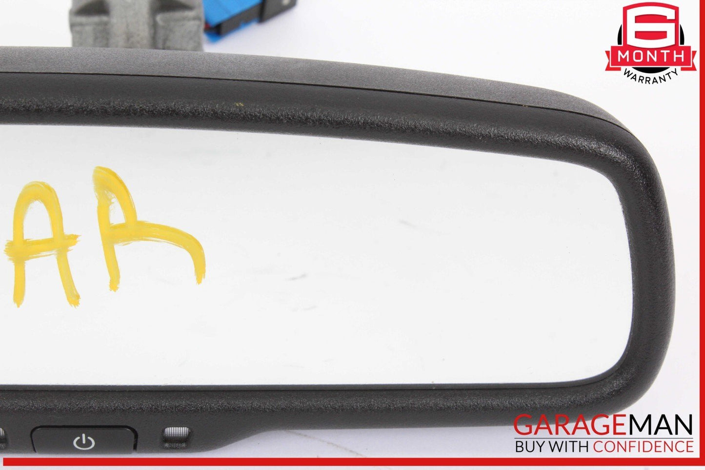 17-23 Alfa Romeo Giulia Stelvio Interior Rear View Mirror Black 156109498 OEM
