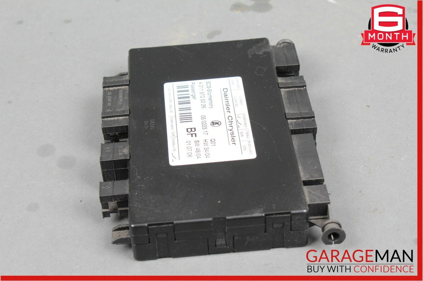 03-11 Mercedes E350 GL450 CLS350 ML550 Front Right Side Seat Control Module OEM