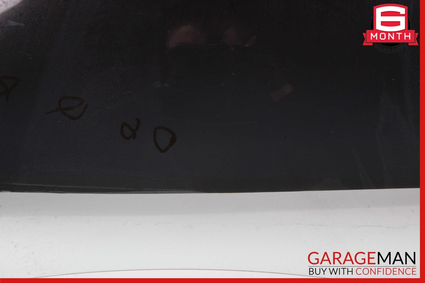 03-13 Maserati Quattroporte M139 Rear Right Passenger Side Door Window Glass OEM