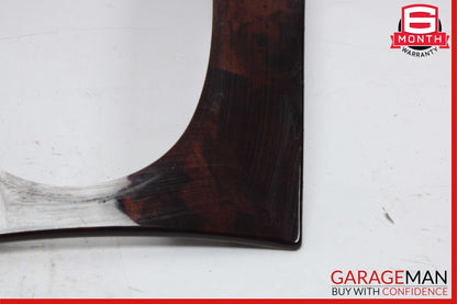 00-06 Mercedes W220 S500 S55 AMG Center Console Shifter Bezel Trim Wood OEM