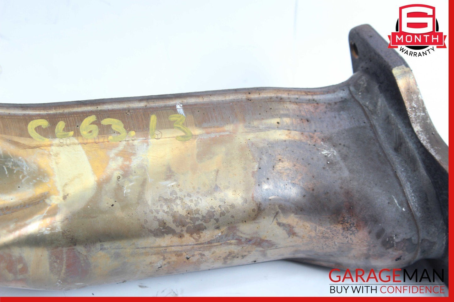 11-14 Mercedes W216 CL63 S63 AMG Engine Exhaust Front Pipe Left 2781400108 OEM