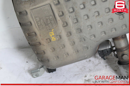 12-15 BMW E84 X1 Rear Section Exhaust Muffler Barrel Assembly OEM