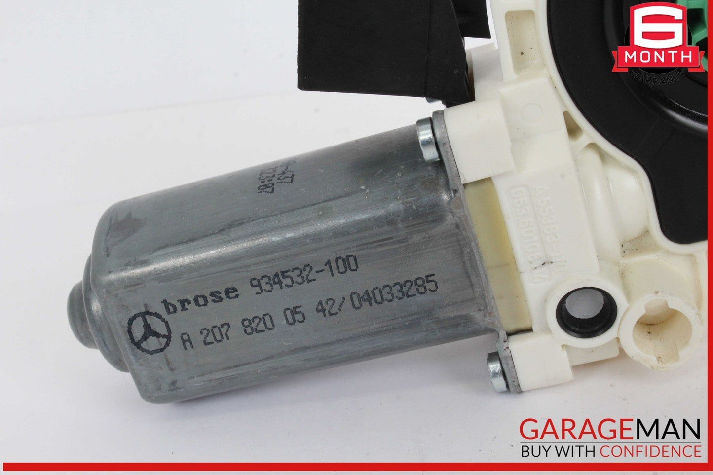 10-20 Mercedes R172 SLK250 E350 Front Left Window Regulator Motor 2078200542 OEM
