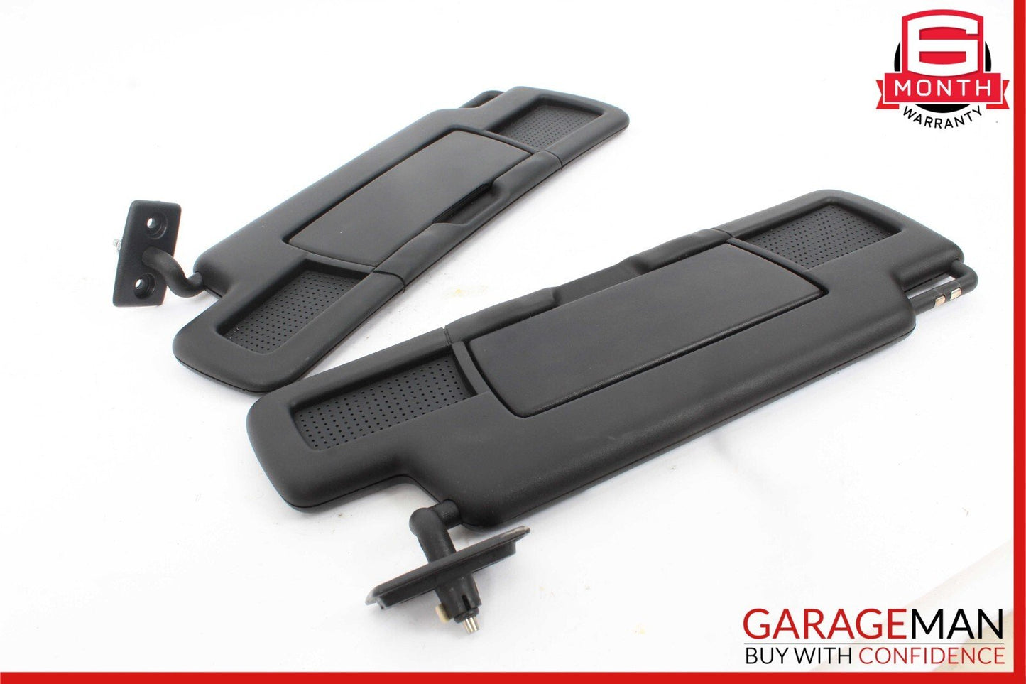 12-20 Mercedes R172 SLK350 Right & Left Side Sun Visor Shade Cover Sunvisor Set