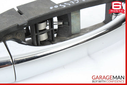 06-11 Mercedes W219 CLS500 Rear Right Side Exterior Door Handle Iridium Silver
