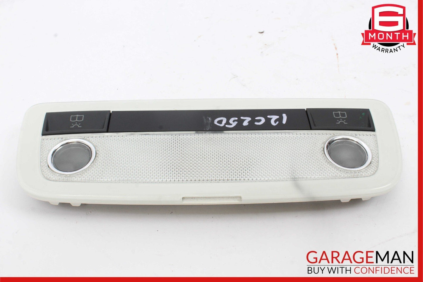08-14 Mercedes W204 C250 C63 AMG Rear Overhead Dome Light Lamp Reading Map OEM