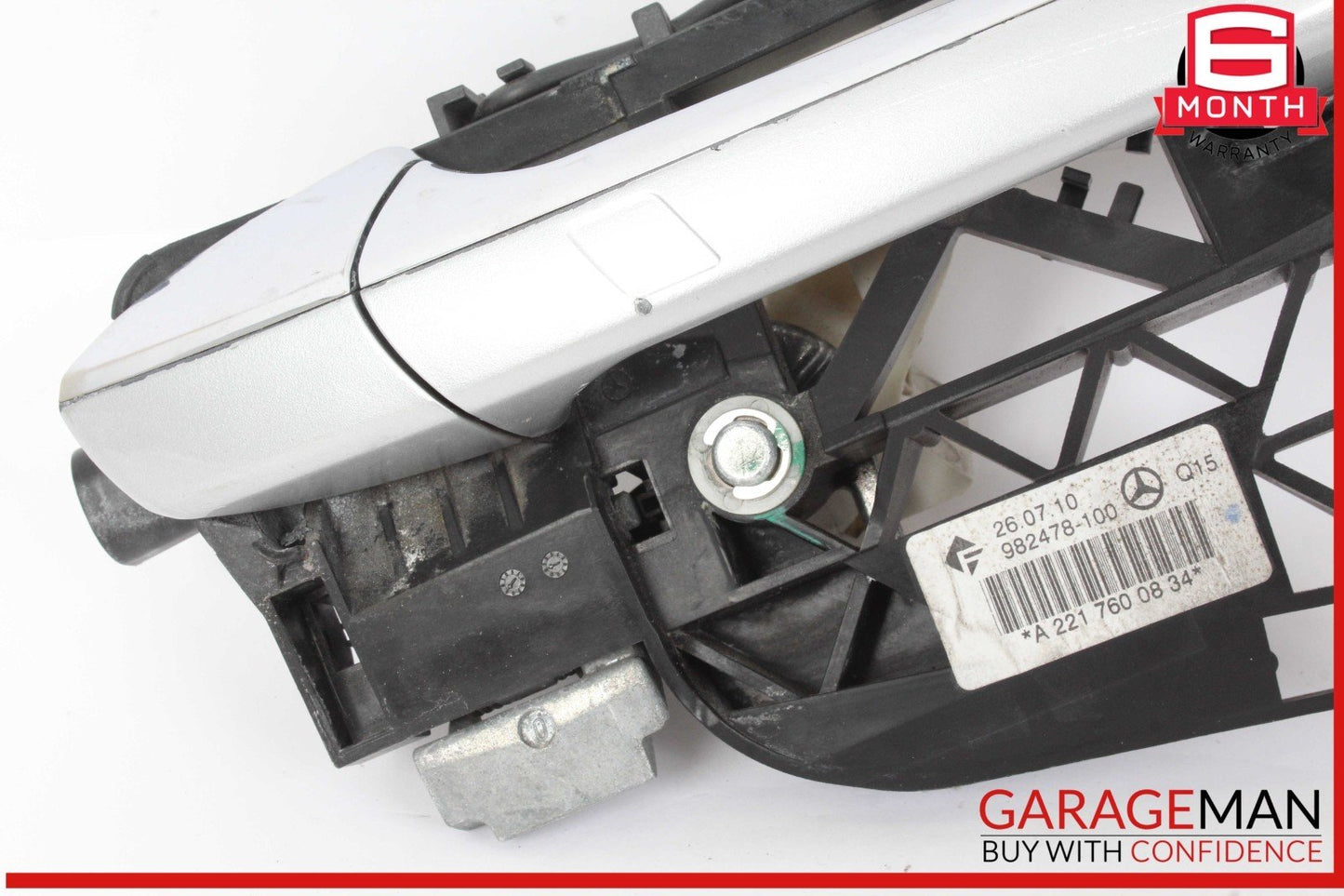 07-13 Mercedes W221 S550 Rear Right Side Exterior Door Handle Keyless Go OEM
