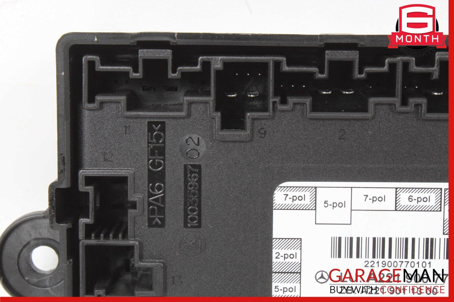 07-13 Mercedes W221 S400 S550 Rear Right or Left Side Door Control Module OEM