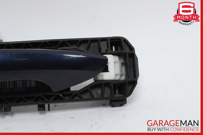 10-13 Mercedes W212 E350 E550 Front Left Exterior Door Handle Cavansite Blue