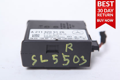 03-06 MERCEDES R230 SL55 AMG ANTI THEFT TOW ALARM CONTROL MODULE A74 OEM