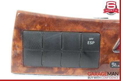 05-09 Mercedes W209 CLK320 Dash Lock Heated Seat ESP Hazard Switch Control OEM