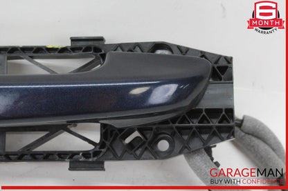 11-18 Porsche Cayenne 958 Right Passenger Side Exterior Door Handle Blue OEM
