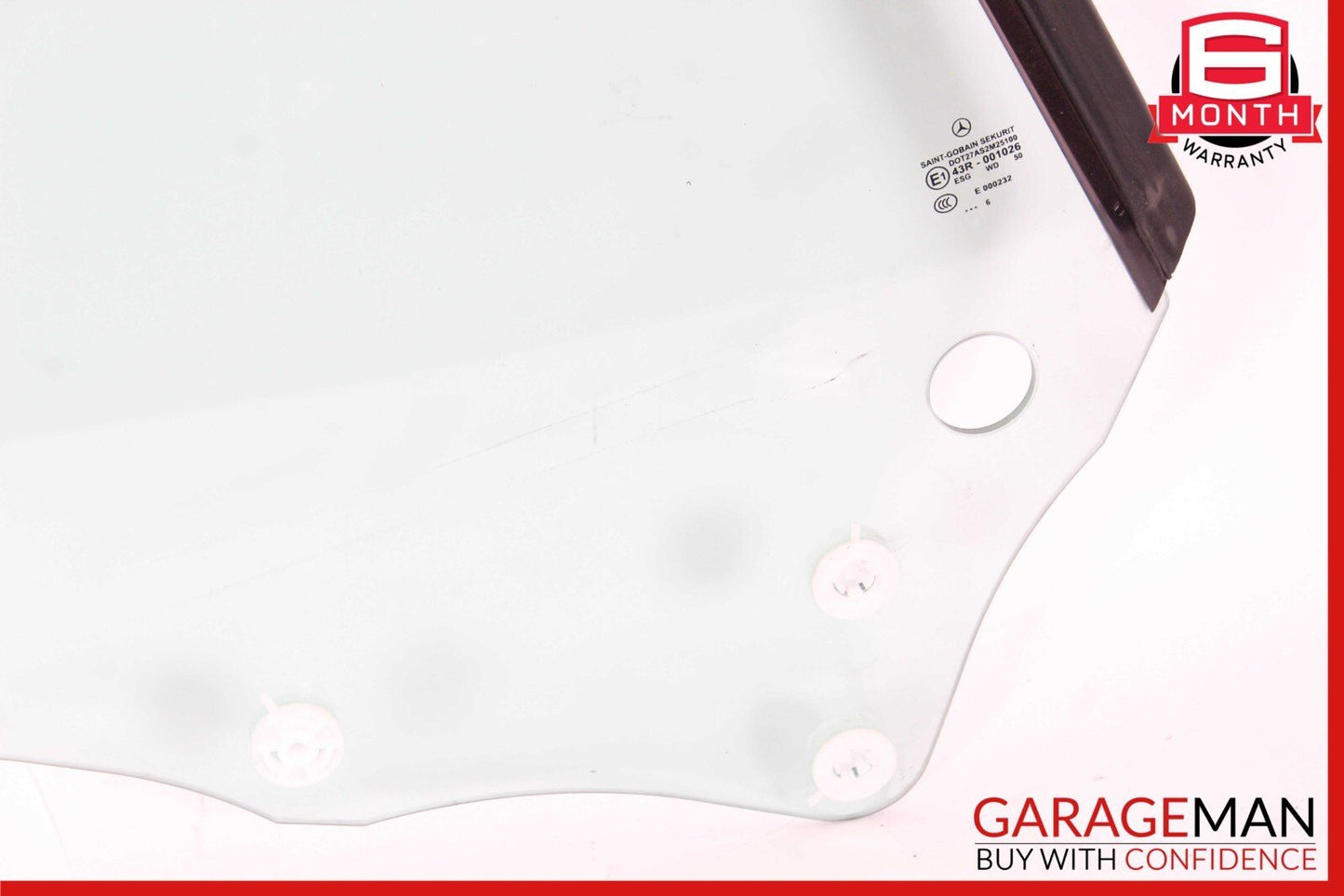 03-09 Mercedes W209 CLK550 CLK63 AMG Rear Right Side Door Window Glass OEM