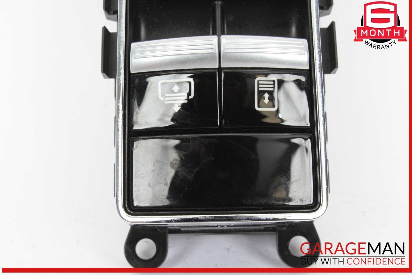 10-13 Mercedes W221 S550 S450 Rear Left Side Window Control Switch Black OEM