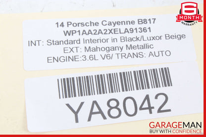 11-17 Porsche Cayenne 958 Front Right Side Door Control Module Unit OEM