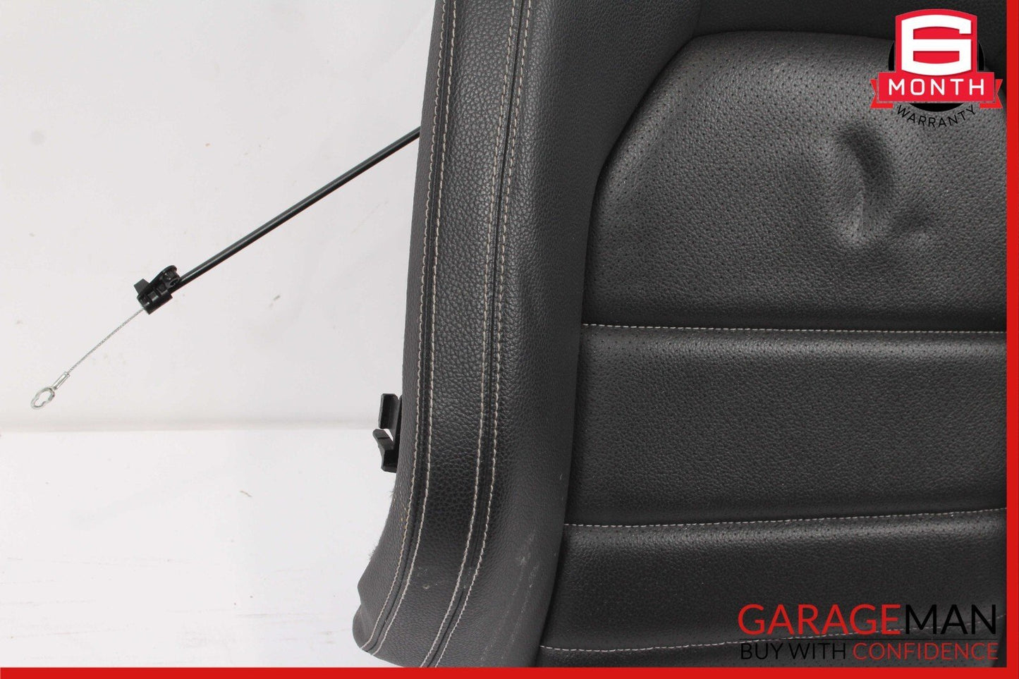 12-15 Mercedes W204 C250 Coupe Front Right Side Top Upper Seat Cushion Black OEM