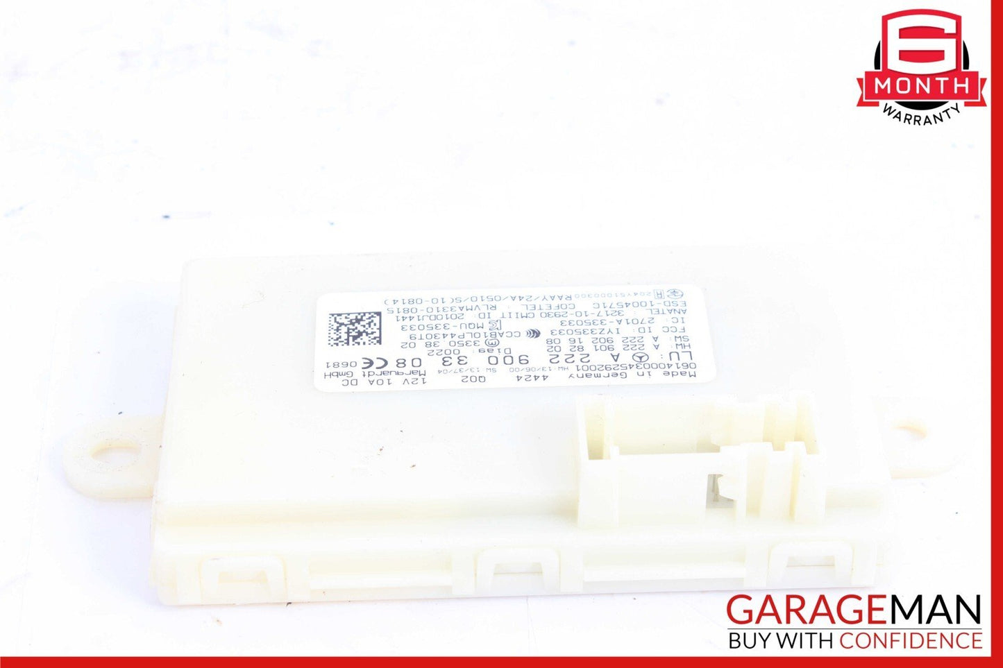 14-19 Mercedes W222 S600 GLC350 S550 Keyless Go Entry Control Module OEM