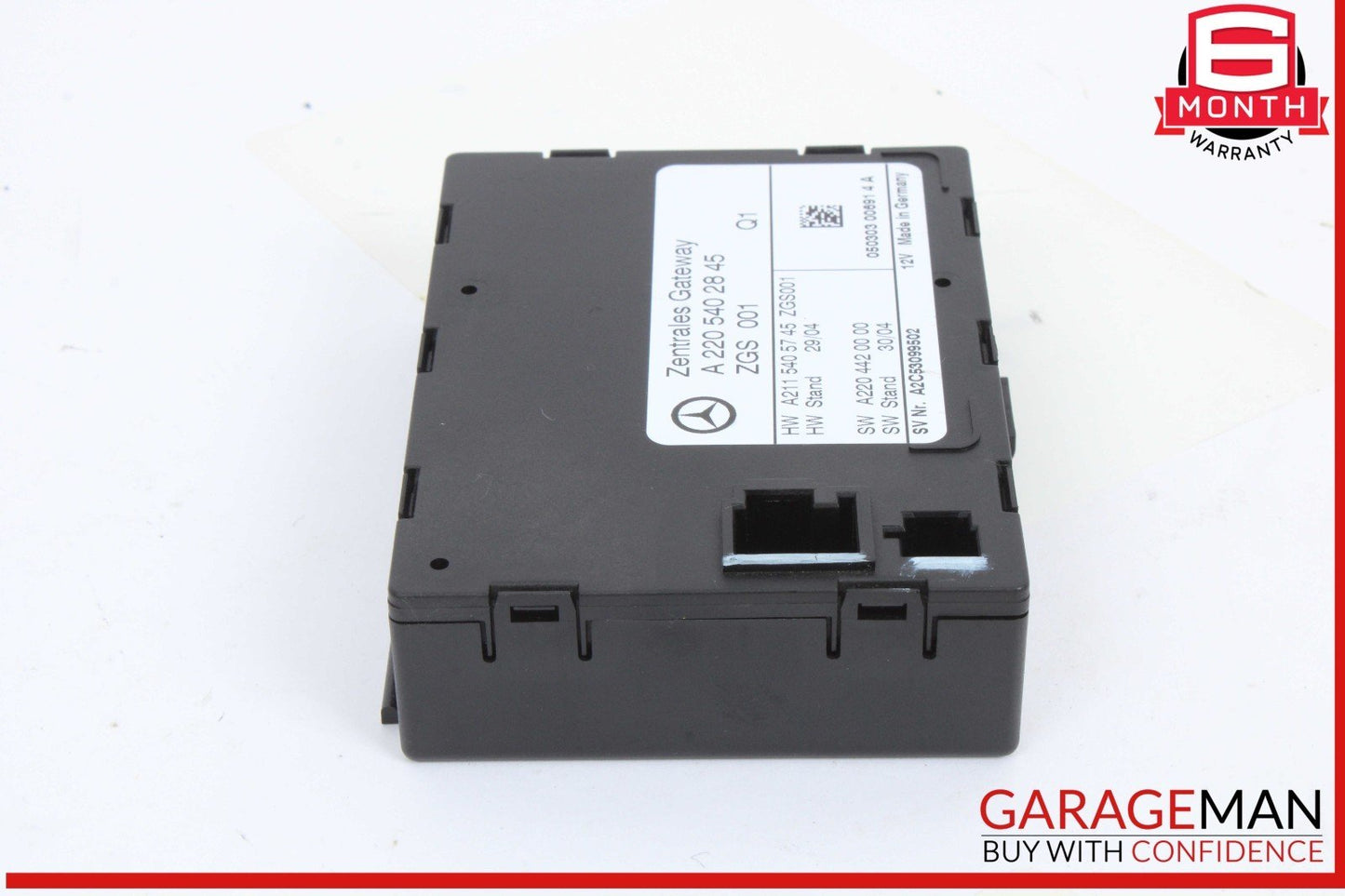 03-11 Mercedes W220 S430 E550 Central Gateway Control Module Unit 2208206385 OEM