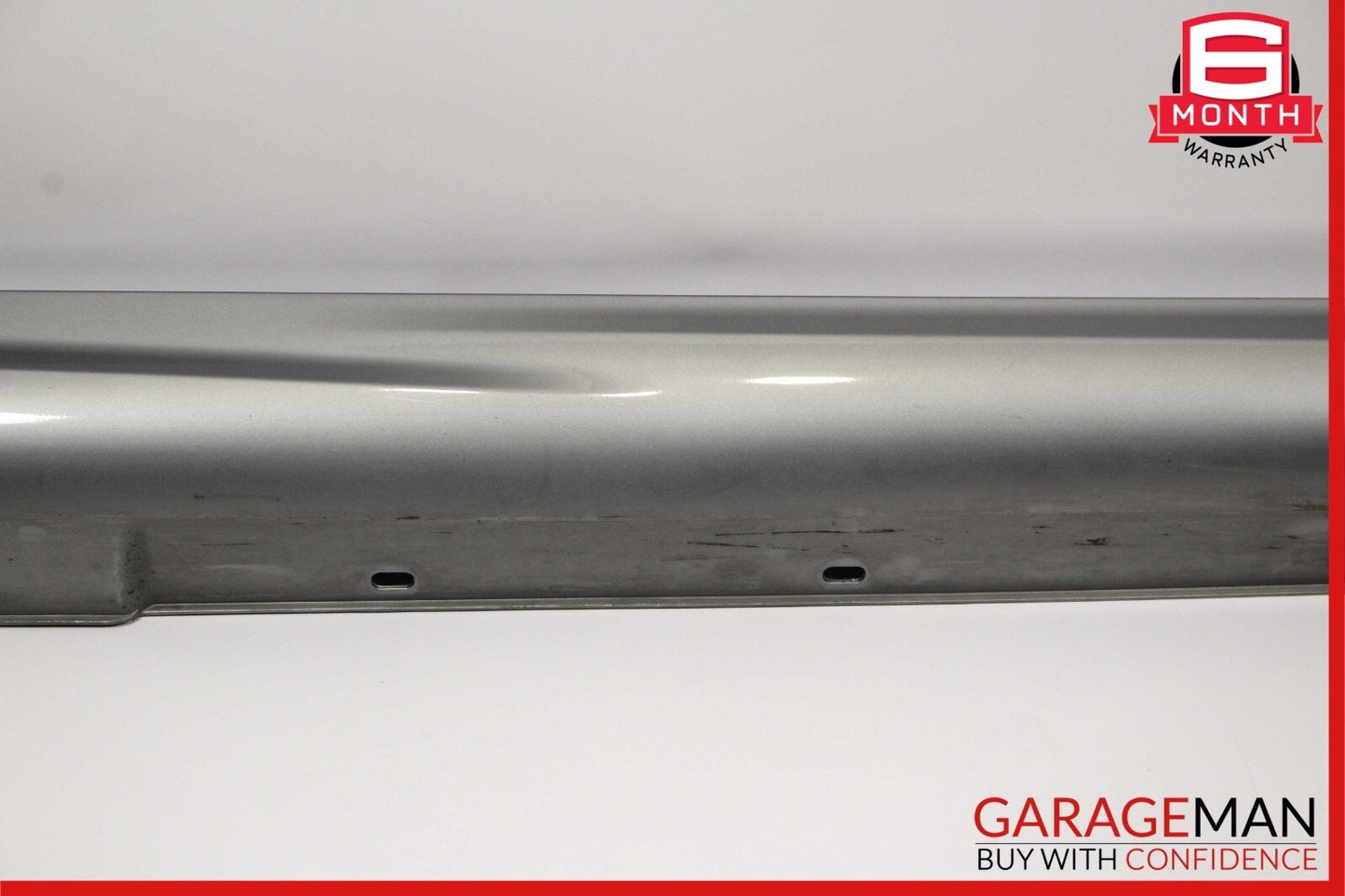 08-14 Mercedes W204 C250 AMG Sport Right Side Skirt Rocker Molding Panel Silver