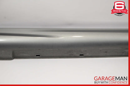 08-14 Mercedes W204 C250 AMG Sport Right Side Skirt Rocker Molding Panel Silver