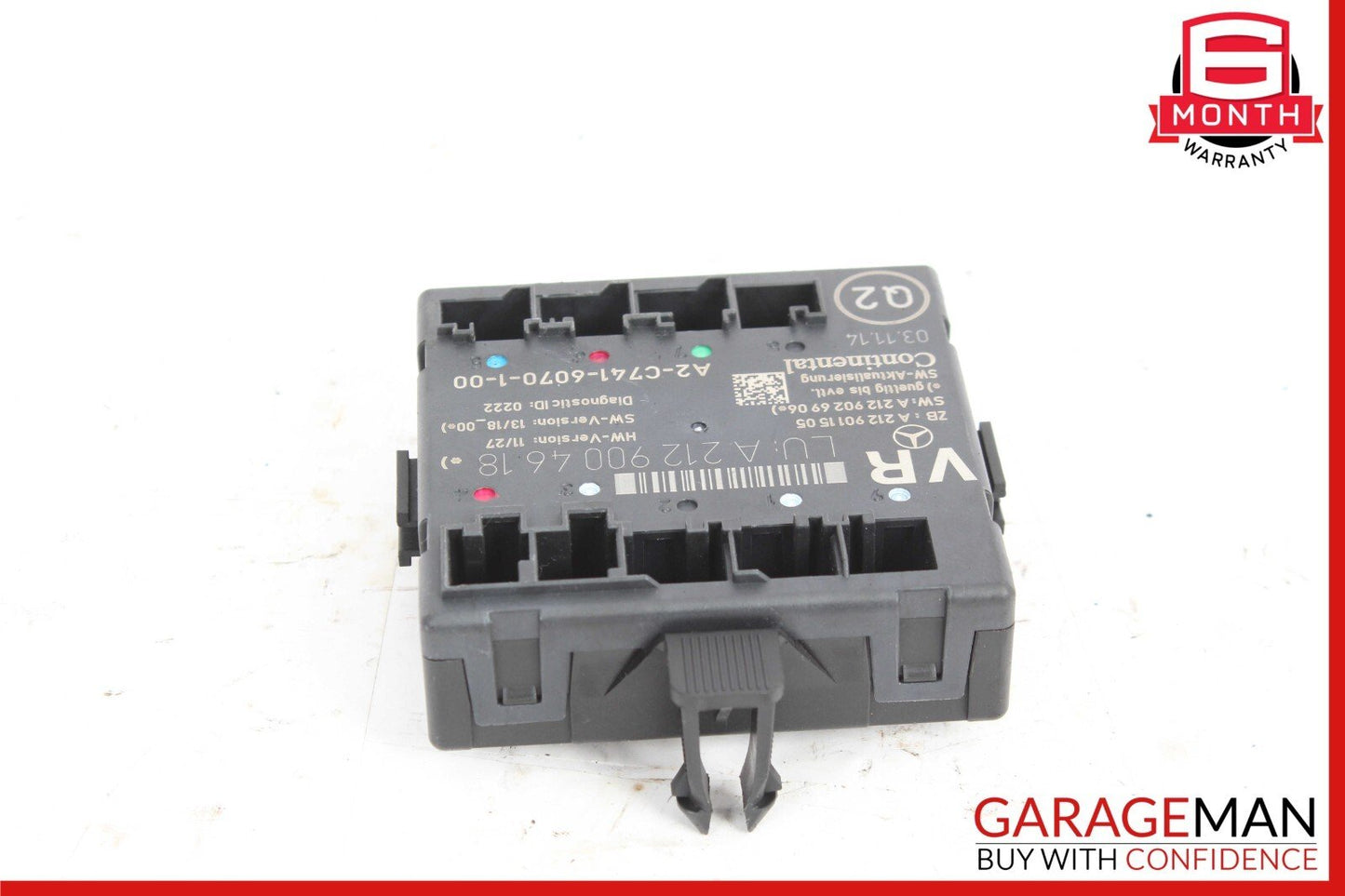 08-18 Mercedes R172 SLK250 GLK250 Front Right Side Door Control Module Unit OEM